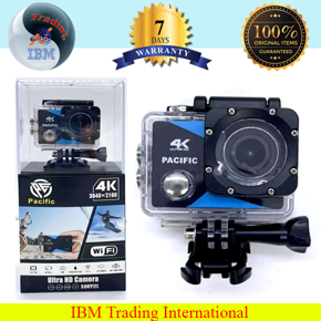 Pacific 4k 3840*2160 action camera with micro phone supported