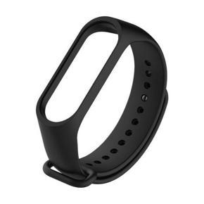 Silicone Wrist Strap For Mi Band 3 - Black