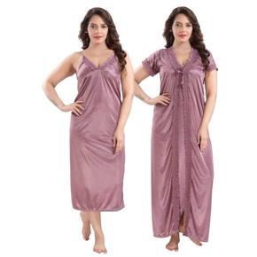 Night Dress-Exclusive, Fashionable, Stylish and Comfortable Night Dress (2Part) Long  Suits For Woma-1
