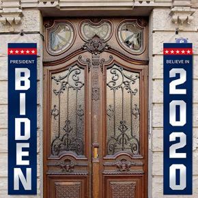 Biden 2020 Yard Sign Porch Flags Joe Biden for President Hope of America Hanging Banner for Home Decor