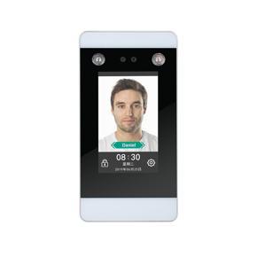 DT20 4.3inch Infrared Dual HD Camera Face Dynamic Recognition Access Control System Face Passw-ord Attendance Machine Touch Screen EU Plug