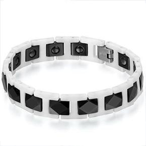 Men's Color Healthy Magnet Ceramic Bracelets