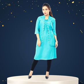 New Stylish Tops Kurti For Women | Linen Stitched 1 picee Kurti