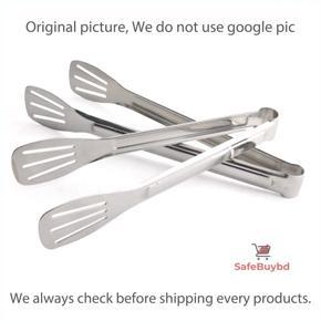 (28cm) Length Stainless Steel Food Clip - Silver food clips