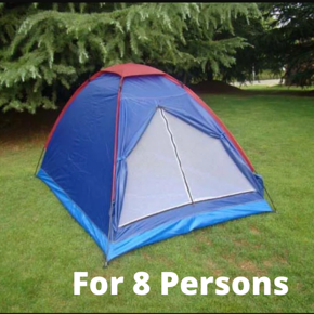 8 person Camping Tent 4 Season, Camping Tent house for 8 persons, tent house for adults, Big tent House, 8 persons Outdoor Tent  for Camping, Camping tent, big tent