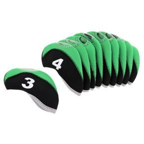 Golf Club Head Covers-10 x Head Covers-Green