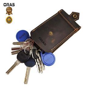 ORAS Premium Leather Key Holder Wallet