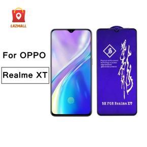 Realme XT Rinbo Type Tempered Glass Screen Protector (Better than 6D/9D/11D)- Black