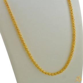 Gold Plated Long Saree Chain