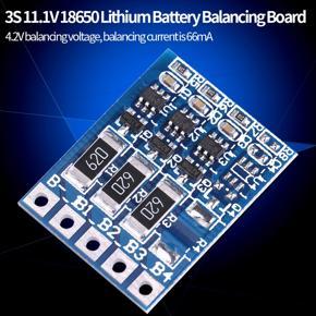 Charge Module BMS Equilibrium Board Balance 3S 11.1V 18650 Li-ion 12.6V Li-polymer