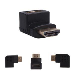 90 Degree Right Angle HDMI Male to Female Adapter