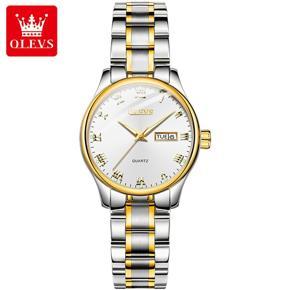 OLEVS Business Casual Ladies Watch Waterproof Fashion Elegant Stainless Steel / Leather Strap Watch For Women - 5568