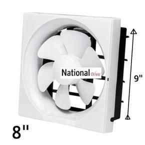 National Deluxe Exhaust Fan - 8''-White exust fan ventilation adjust