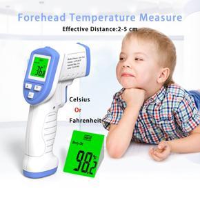 SNDWAY Non-contact Infrared Ther-mo-meter Digital IR Ther-mo-meter Handheld Temperature Forehead Ther-mo-meter for Kids and Adult 89.6 to 113Â°F (32 to 45Â°C) Measuring Range