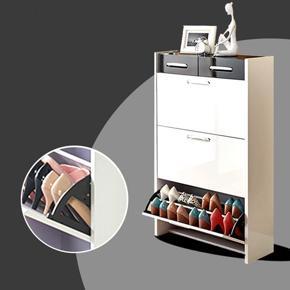 Shoes Drawer Cabinet Hinged Rack Stainless Steel Foldable Shelf