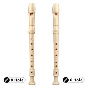 ARELENE Soprano 8 Holes Descant Recorder German-Style Clarinet Flute Instrumentos Musicai Flauta Suitable for Student Beginner