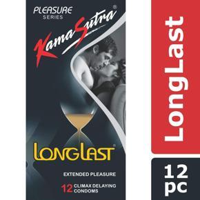 KamaSutra long last condoms pack of 12pcs