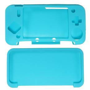 Soft Silicone Case Cover Protective Skin Sleeve For Nintendo New 2DS XL/LL 2017 blue - blue