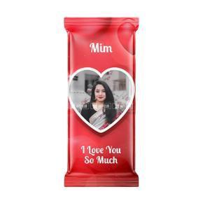 Valentines Theme Customized Chocolate