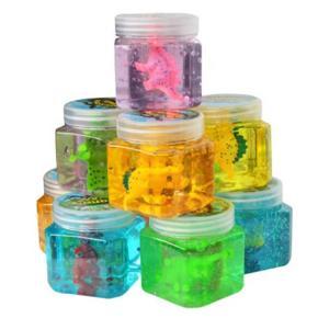 1 pcs Magic Mix Crystal Slime Mud Toys Supplies Clear Fluffy Foam Putty Plasticine Cloud Slime Ball Clay Sand Kit for Kids