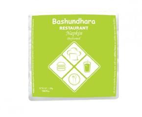 Bashundhara Restaurant Napkin Tissue Perfumed 100 pcs 1 pkt