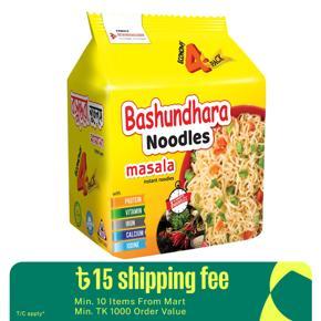 Bashundhara Instant Noodles Masala (4 Pack) 248gm