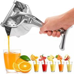 Multifunctional Real Stainless Steel Fruit Press Manual Juicer Hand Juice Press Squeezer Fruit Juicer Extractor