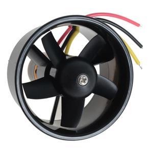 64mm Duct Fan Unit with 4500KV 5 Leaves Brushless Outrunner Motor for RC EDF Jet AirPlane