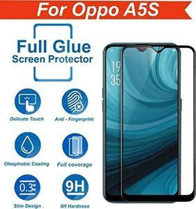 OPPO A5S Tempered Glass Screen Protector 6D/9D/11D - Black