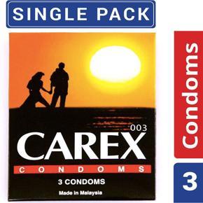 Carex Classic Condom - Single Pack - 3x1= 3pcs