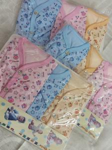 Pack of 3 - New Born Baby 2 Piece Suit - Shirt and Pajama - Multicolors - Baby Clothes - Best Quality