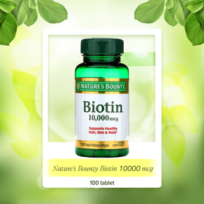 Nature's bounty biotin calculated 10000 - Goodhealthcapsule