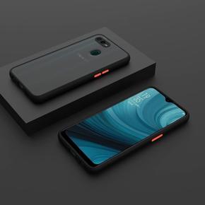 OPPO F9 Translucent Matte Cover (Shockproof And Anti-Drop Protection) Frosted Case