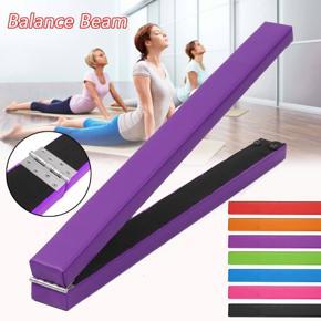 2.4m 8FT Non-slip Gymnastics Floor Balance Beam Folding Training Yogo Sports PRO - Purple