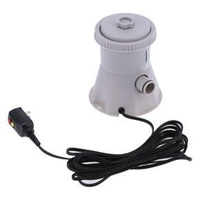 Himeng La Pool Filter with GFCI for Above Ground Pools 300GPH Flow Rate US 110V‑120V