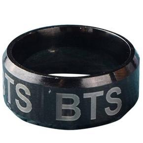 BTS Ring Letter Rainbow Metal Fans Finger Rings Jimin Jin Suga V J-Hope BTS Accessories For Men Women