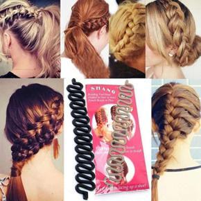 Hair Styling Clip Stick Bun Maker Braid Tool Hair Beauty Make Up Accessories for Women Lady