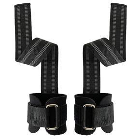 2Pcs Wrist Wraps Non-Slip Wrist Straps Lifting Weight Aids Strength Training Straps for Bodybuilding Fitness