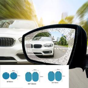 2 Pcs Car Rearview Mirror Rainproof Film Anti Fog Mirror Stickers Screen Protector