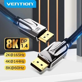 Vention DisplayPort 1.4 Cable 8K 60Hz High Speed 32.4Gbps Display Port Cable for Video PC Laptop DP 1.4 Display Port 1.4 Cable