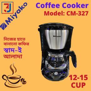 Miyako Electric Coffee Maker 12-15 Cup Capacity CM 327