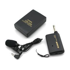 Clip-on Wireless Microphone with Transmitter & Receiver for Teaching KM208 black