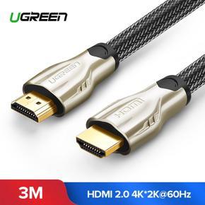 Ugreen HDMI Cable 4K/60Hz HDMI Splitter Cable for Laptop HDTV Nintendo Switch Xiaomi Mi Box HDMI 2.0 Audio Cable Switch Splitter for TV Box PS4 HDMI Nylon Braided Cable