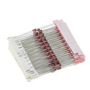 XHHDQES 250PCS 1W Zener Diode Assorted Kit 3V-33V, 25 Values Assorted Assortment Set, Electronic Component DIY Kit 1N47