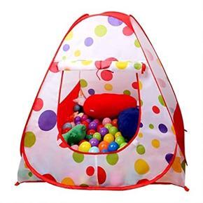 Baby Tent Play House With 50 pcs plastic balls- Multi Color
