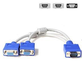 VGA Y cable -White