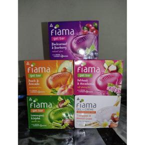FIAMA GEL BAR Buy 4 get 1 Free SOAP INDIAN