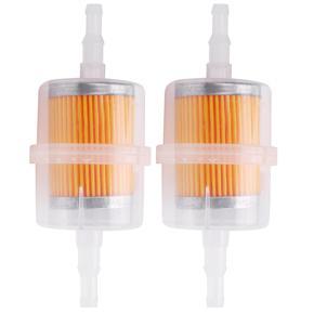 2X 6mm 8mm Universal Pipe Online Filter Petrol crude oil engine for car