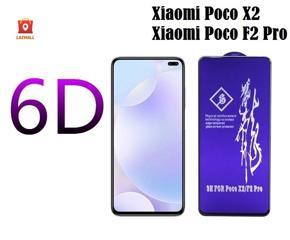 For Xiaomi Poco X2 Rinbo Type Tempered Glass Screen Protector (Better than 6D/9D/11D)- Black