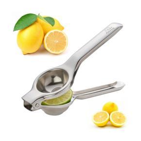 Manual Hand Press Lemon Squeezer Juicer - Silver